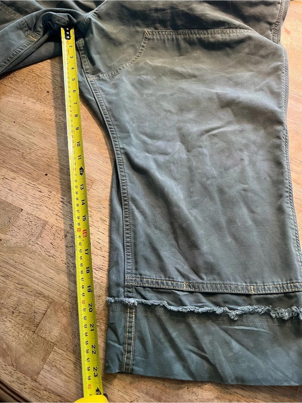 Garden Favorite Carhartt Olive Green Loose-Fit Canvas Carpenter Overalls